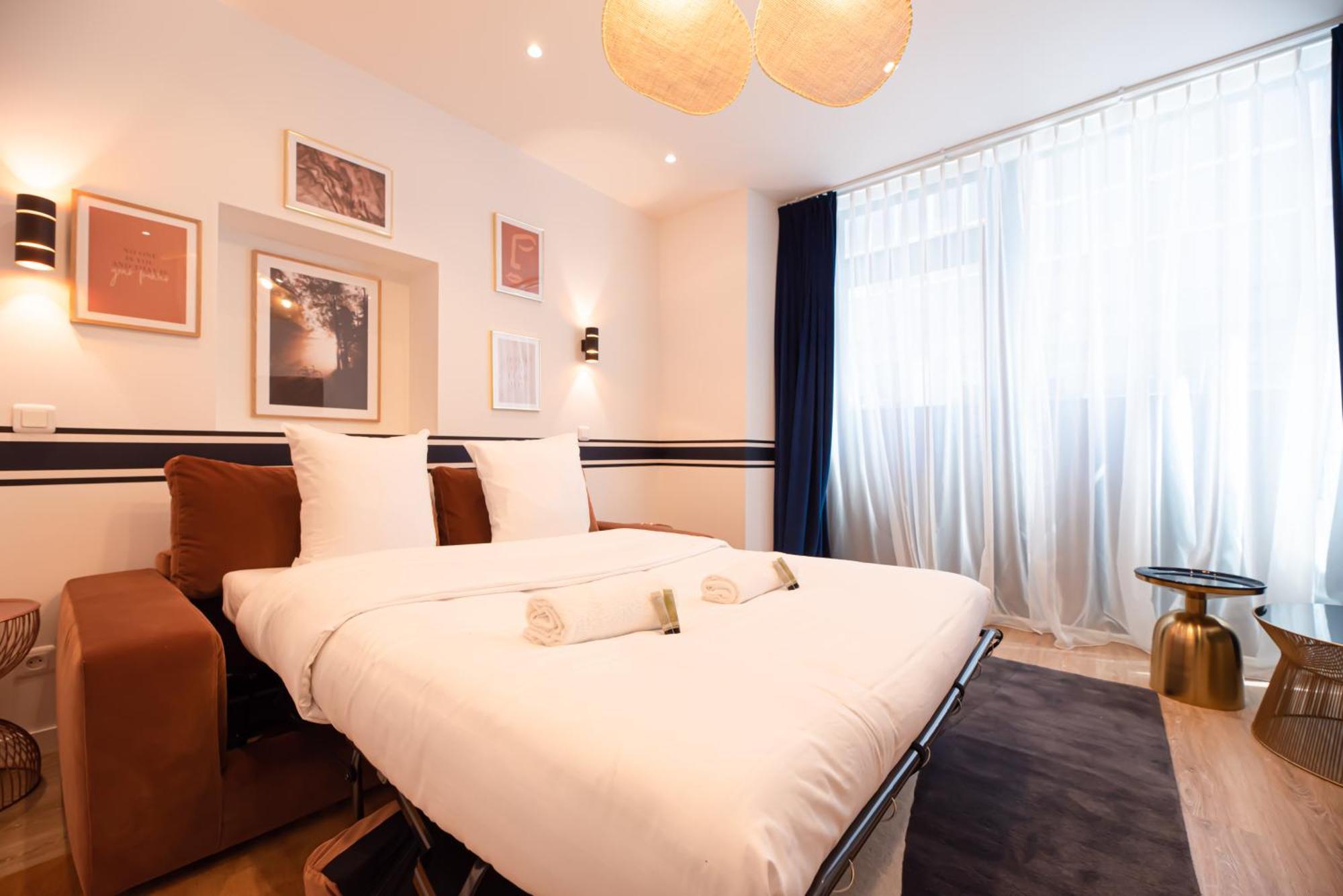 Mbm - Upper Marais Apartman Párizs Szoba fotó